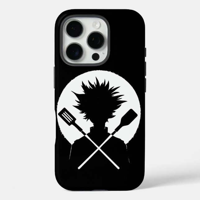 Coques Case-Mate iPhone Spatules Cuisine Drôle Chef Sauvage (Verso)