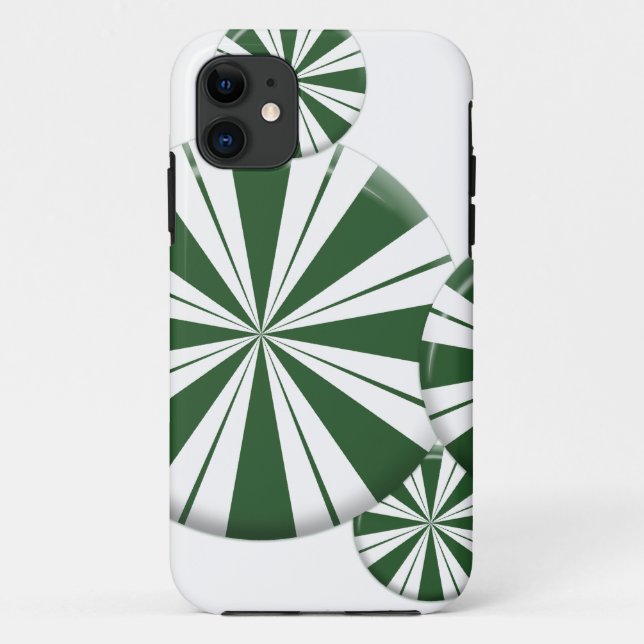 Coques Case-Mate iPhone Spearmint Stripe (Dos)