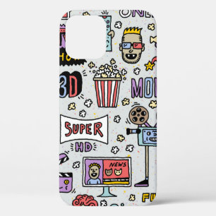 Case-Mate iPhone Case Spectacles TV, Séries et Films Drôle Doodle vintag