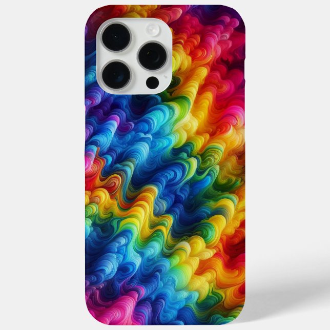 Coques Case-Mate iPhone Spectre arc-en-ciel, caméra arc-en-ciel, multicolo (Verso)