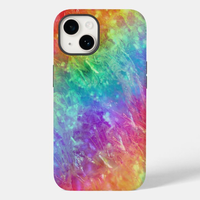 Coques Case-Mate iPhone spellcaster - vif arc-en-ciel prism ombre : (Verso)