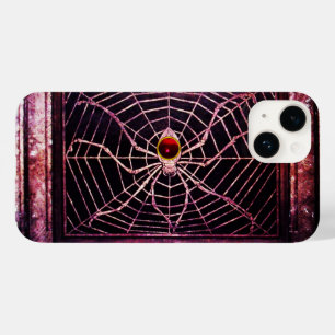 Coque Case-Mate iPhone SPIDER ET WEB Rouge Ruby Noir