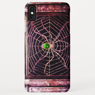 Coque Case-Mate iPhone SPIDER ET WEB Vert Émeraude Noir