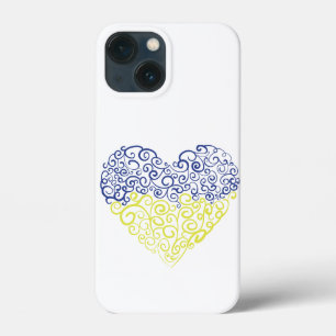 Case-Mate iPhone Case Spiral tourbillons mehandi coeur drapeau ukrainien