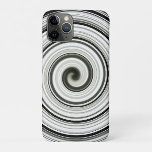 Case-Mate iPhone Case spirale noire et blanche