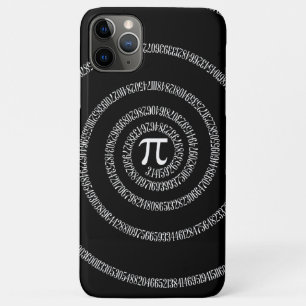 Etui iPhone Case-Mate Spirale pour chiffres Pi sur noir