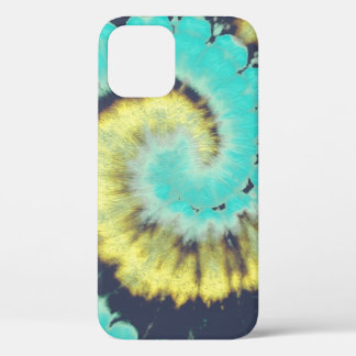 Case-Mate iPhone Case Spirale turquoise : Grunge Hippie Texture.