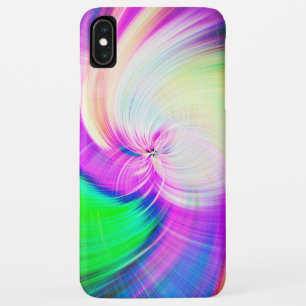 Case-Mate iPhone Case SPIRALFLUO - Psychédélique colorée moderne fractal