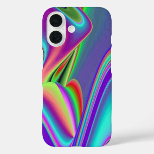 Coque Pour iPhone 16 Spirit of Summer Breeze, Rainbowart Abstrait 3D