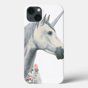 Etui iPhone 13 Spirit Unicorn with Flowers Around Neck