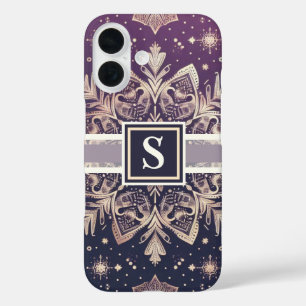 Coque Pour iPhone 16 Splendor à flocon de neige nordique