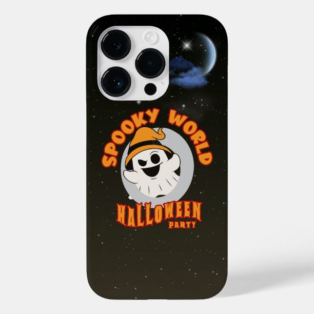 Coques Case-Mate iPhone Spooky World Soirée d'Halloween | (Verso)