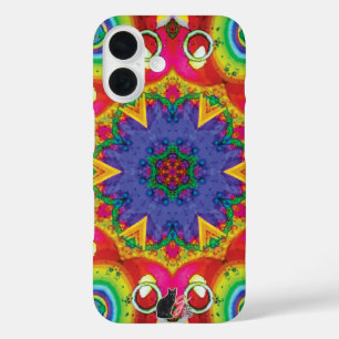 Coque Pour iPhone 16 Spores Kaleidoscope