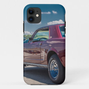 Coque Case-Mate Pour iPhone Sport automobile Mustang Muscle rouge Moteur Gears