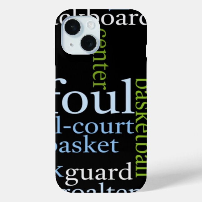 Coques Case-Mate iPhone Sport de basket Fanatic.jpg (Verso)