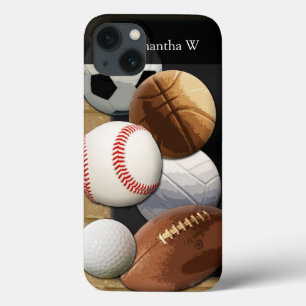 iPhone 13 Case Sports All-Star, basket-ball/football/football