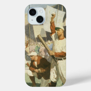 Coque Case-Mate iPhone Sports Anciens, Joueurs de Baseball lors d'un Matc