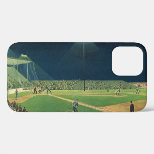 Etui iPhone Case-Mate Sports Vintage, Match de Baseball de Nuit