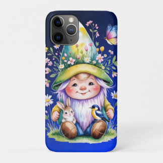 Case-Mate iPhone Case Spring Gnome with Bunny and Bluebird