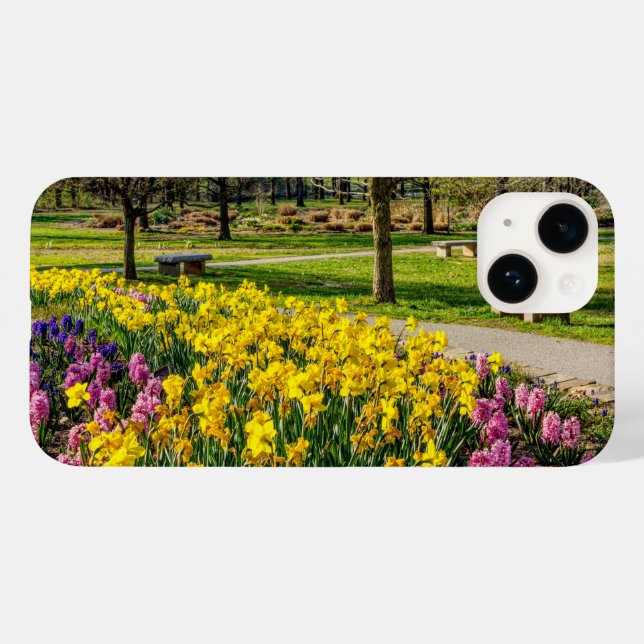 Coques Case-Mate iPhone Spring Season Flower Garden (Verso (horizontal))