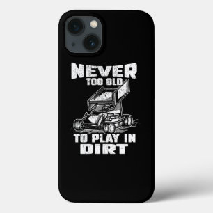 Case-Mate iPhone Case Sprint Car Racing Lover Jamais Trop Ancien Pour Jo