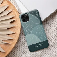 Spruce & Mint Boho Tropical Monstera Leaf