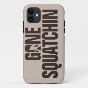 Coque Case-Mate Pour iPhone Squatchin allé bronzage et brun