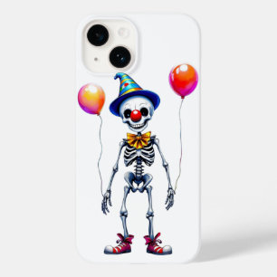 Coque Case-Mate iPhone Squelette avec ballons, Halloween, auteur Natasha