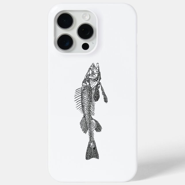 Coques Case-Mate iPhone Squelette de poisson (Verso)