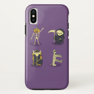 Case-Mate iPhone Case Squelette d'Halloween Dracula Momie Faucheuse