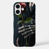 Squelette gothique Rose Halloween