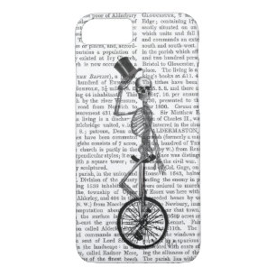 Coque iPhone 8/7 Squelette sur monocycle