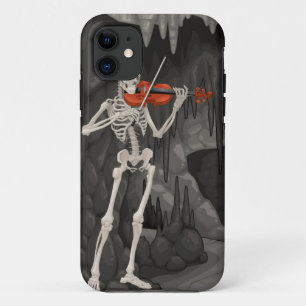 Coque iPhone 11 squelette violon