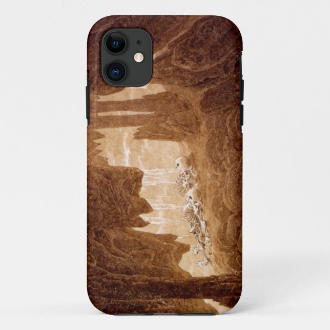 Coques Case-Mate iPhone Squelettes dans un cas de l'iphone 5 de caverne (Dos)