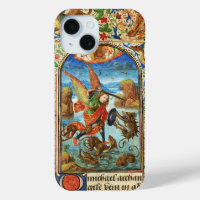 ST. MICHAEL ARCHANGEL ET DRAGON Miniature flamande