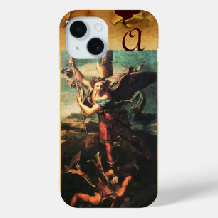 Coque Case-Mate iPhone St MICHAEL ARCHANGEL VANGUISHING SATAN Monogramme