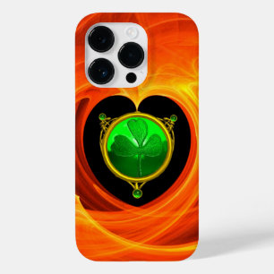 COQUE Case-Mate iPhone ST PATRICK'S DAY CELTIC HEART, SHAMROCK EN ORANGE