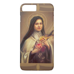 Etui iPhone Case-Mate St Therese les petits roses de la fleur w/pink