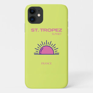 Case-Mate iPhone Case St Tropez, Preppy, Vert