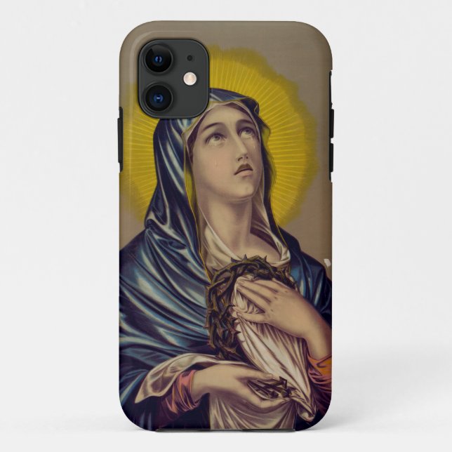 Coques Case-Mate iPhone Stabat Mater Notre-Dame des Douleurs Art Devotionn (Dos)