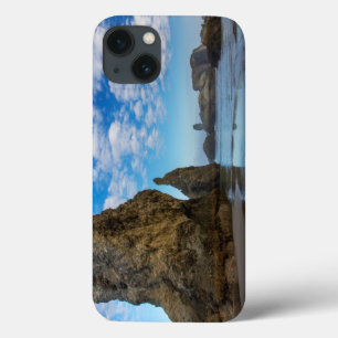 Etui iPhone 13 Stacks marins sur la plage de Bandon à Bandon, Ore
