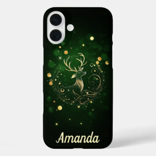 Coque Pour iPhone 16 Plus Stade radiant en or