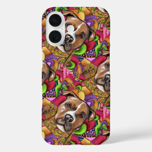 COQUES Case-Mate iPhone STAFFORDSHIRE TERRIER AMÉRICAIN  (Verso)