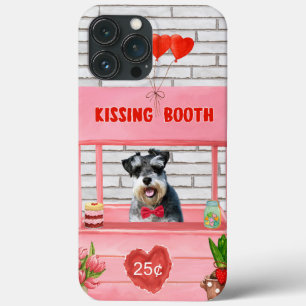 Case-Mate iPhone Case Stand de baisers de schnauzer pour la Saint-Valent