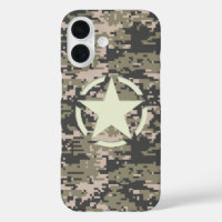 Star on Mountaineer Camo Motif
