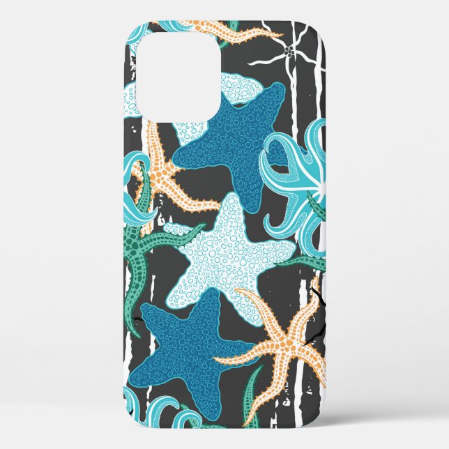Coques Case-Mate iPhone Starfish est un motif sans soudure. Astériles à ma (Verso)