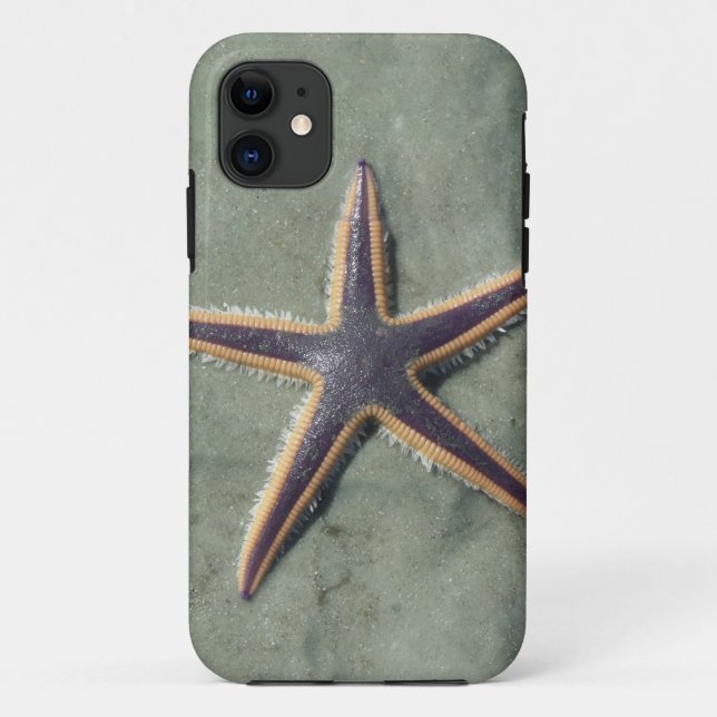 Coques Case-Mate iPhone Starfish Purple étoile de mer sur la plage (Dos)