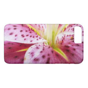 Coques Pour iPhone Stargazer Lily brillant Magenta Floral