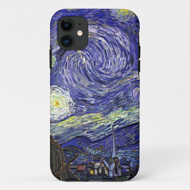 Coques Case-Mate iPhone Starry Night, Vincent van Gogh (Dos)