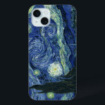 Coque iPhone 15 Mini Starry Night Vincent van Gogh Art Peinture<br><div class="desc">Vincent van Gogh (Néerlandais, 1853 - 1890) Starry Night, 1889, Huile sur toile Non encadré : 73 × 92 cm (28, 7 × 36, 2 po) Ce tableau représente la vue depuis la fenêtre est de la chambre d'asile de Van Gogh à Saint-Rémy-de-Provence, il ajoute un village aménagé. Il est...</div>